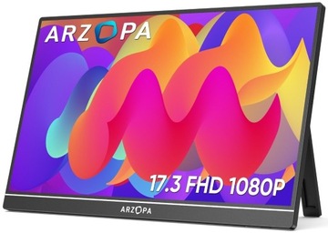 ARZOPA monitor przenośny 17.3 cali