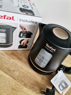 Tefal Incluedo Czajnik, Czarny, 1 L