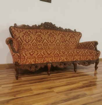 KOMFORTOWA SOFA LOUIS XV ROCAILLE TRANSPORT