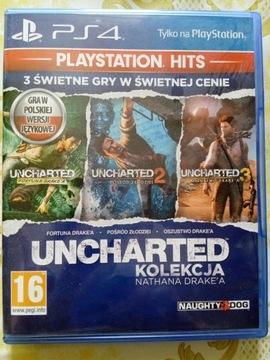 Uncharted kolekcja Nathana Drake'a PS4 pl