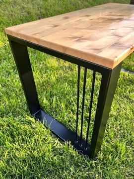 Nogi do ławki, stolika ogrodowy czarny metalowy
