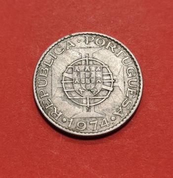 Moneta 10 eskudo 1974, Mozambik
