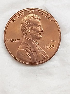 187 USA 1 cent, 1982