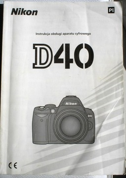 Nikon D40 - instrukcja obsługi pl