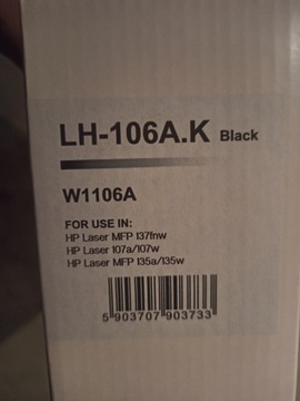 Toner czarny LH 106 HP laser MFP 135/137