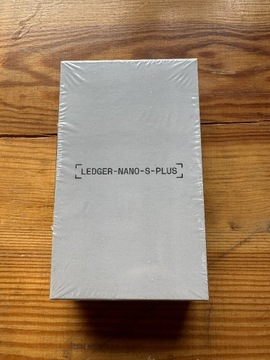 Ledger Nano S Plus - Nowy w Folii 