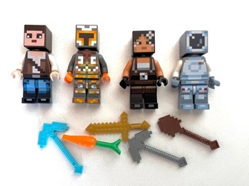 Lego Minifigurki Minecraft zestaw SKIN pack 853610