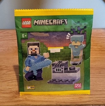 Lego Minecraft 662317 Steve I diamentowa zbroja
