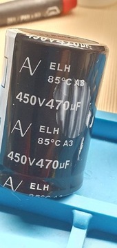 Kondensator elektrolityczny 470uF 450V Arcotronics