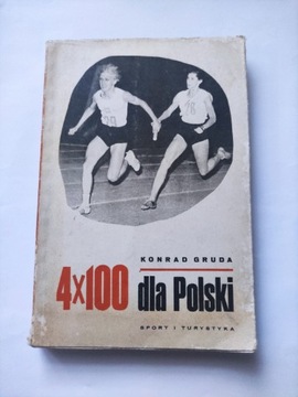 Książka 4x100 dla Polski. 1967r. Lekkoatletyka 