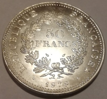 Francja 50 franków 1979 Herkules