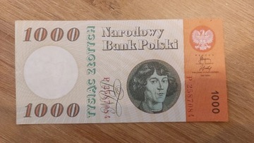 1000 złotych 1965 Kopernik bardzo piekny Rrzadka 