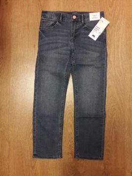 H&M NOWE spodnie jeansowe chłopięce r.128
