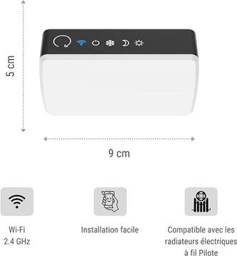 Uządzenie sterujące obsługą Wi-Fi do ogrzew.elektr