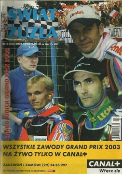 Świat Żużla nr 2 (54) Skarb Kibica Grand Prix 2003