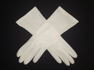 Rękawiczki z jedwabiu wiskozowego L