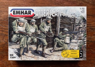 EMHAR 7209 – AMERICAN WWI INFANTRY DOUGHBOYS 1:72 