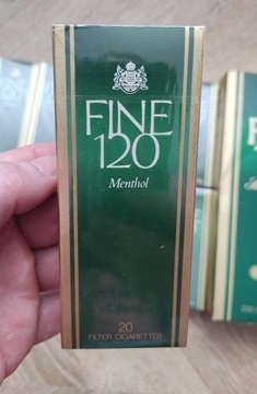 kolekcjonerskie pewex Fine120 menthol idealne 