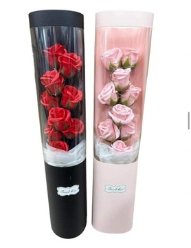 Zestaw róż w tubie LED - Dzień kobiet