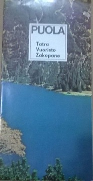 Zakopane Przewodnik Tatrach Język fiński 1979 rok