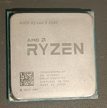 Procesor AMD Ryzen 5 2600 AM4 z chłodzeniem