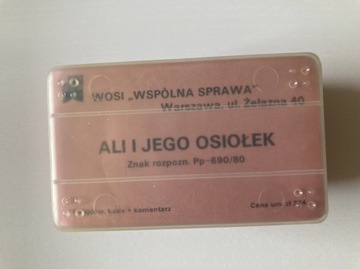 SLAJDY ALI I JEGO OSIOŁEK BAJKA DLA DZIECI PRL