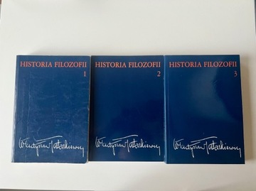 Historia filozofii Władysław Tatarkiewicz 3 tomy