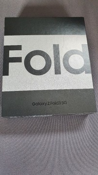 Galaxy Z FOLD 3 5G FABRYCZNIE ZAPAKOWANY 