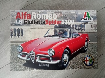 Alfa Romeo Giuletta 1300 ITALERI-JAK NOWY 1:24