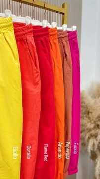 Spodnie damskie dresowe firmy Wiya różne kolory 