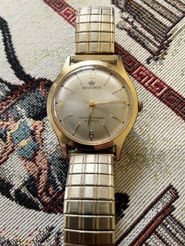 Szwajcarski zegarek Belforte lata 1960-1970