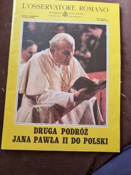 Jan Paweł II Druga Podróż Loservatore Romano 1983r