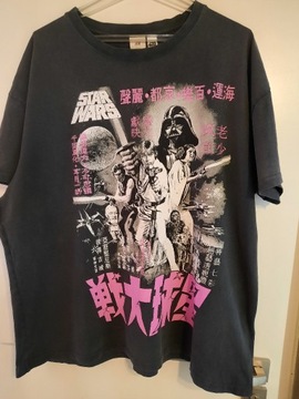 T-shirt H&M, XL, kolekcja Star Wars, 100% bawełna