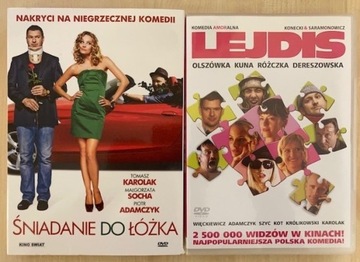 Śniadanie do łóżka, Lejdis - 2 komedie polskie DVD