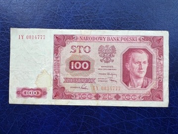 100 złotych 1948 ser. IY