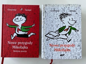 Nowe Przygody Mikołajka + Kolejna Porcja (2 tomy)