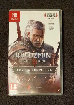 Wiedźmin 3 Edycja Komplenta + dodatki PL Switch