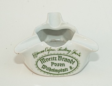 Stara Reklama Moritz Brandt Poznań Popielniczka