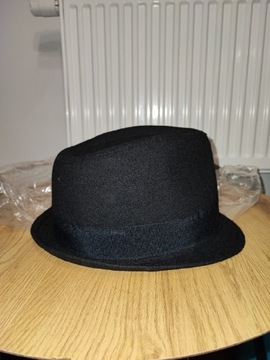 Kapelusz wełna bawełna fedora EMP 57 cm