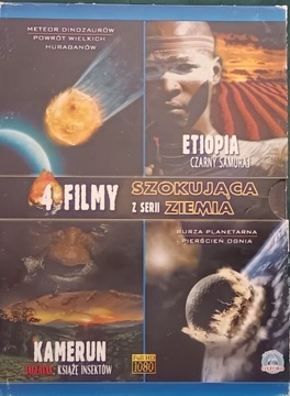 Szokująca ziemia 4 filmy dvd 