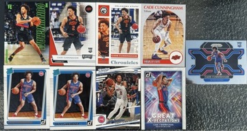 Cade Cunningham Detroit Pistons zestaw 9 kart NBA
