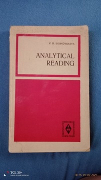 V.B. Sosnovskaya - Analytical Reading 