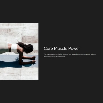 Moc mięśni core - 3 plany treningowe i 100 ćwiczeń