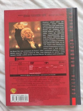 Amadeusz Film DVD CD Na płycie - klasyki filmowe