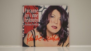 Płyta CD Krystyna Prońko Poranne Łzy... Autograf