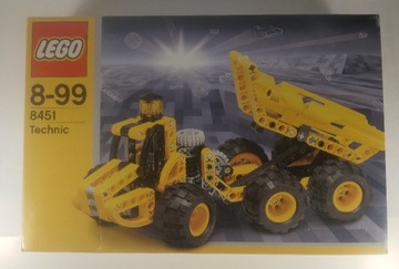 LEGO TECHNIC 8451 - wywrotka 2w1 z 2003 roku!