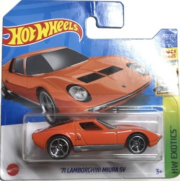 HOT WHEELS-LAMBORGHINI MIURA SV '71