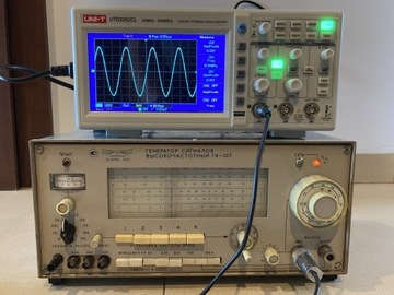 Generator G4-107 12~400Mhz modulacja AM FM i inne