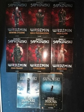 Andrzej Sapkowski - saga Wiedźmin 1-8