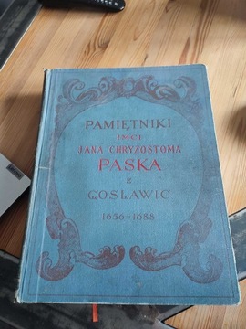 Pamiętnik IMCI Jana Chryzostoma Paska 1926r Poznań